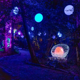 luma enchanted kiwi park glow walk queenstown